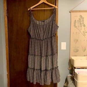 Ruffle tiered cami dress